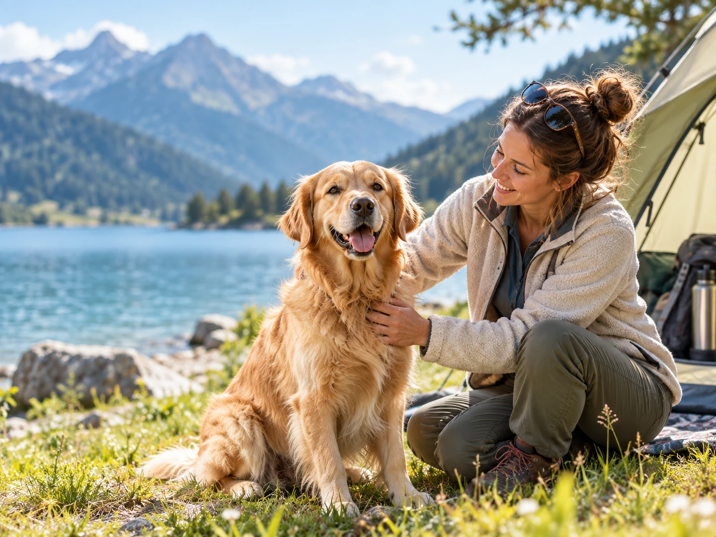 Camping mit Hund